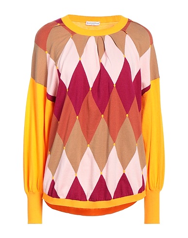 BALLANTYNE Sweater Orange 85% Cotton, 15% Cashmere