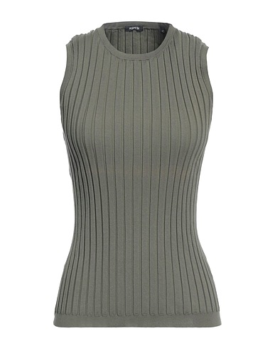 ASPESI Maglia Gilet Verde militare 97% Cotone, 3% Elastan