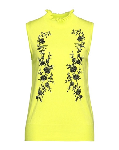 TOY G. Polo neck Lime green 57% Nylon, 43% Viscose