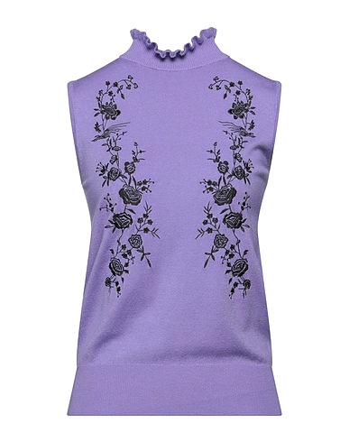 TOY G. Polo neck Mauve 57% Nylon, 43% Viscose