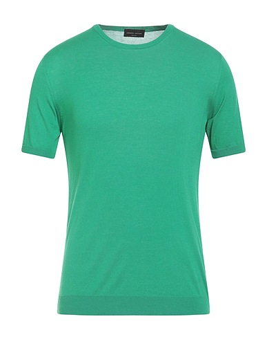 ROBERTO COLLINA Pullover Vert 100% Coton