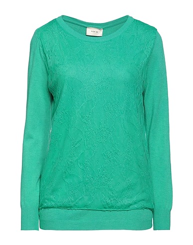TOY G. Pullover Smaragdgrün 57% Nylon, 43% Viskose