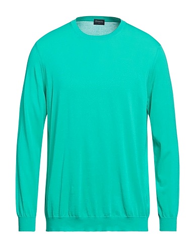 DRUMOHR Jumper Emerald green 100% Cotton
