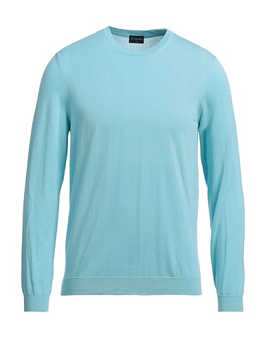 DRUMOHR Jumper Sky blue 100% Cotton