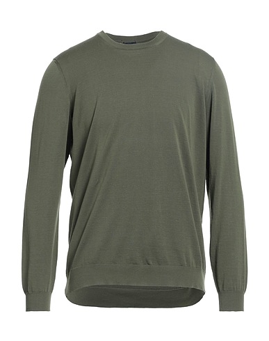 DRUMOHR Jumper Military green 100% Cotton