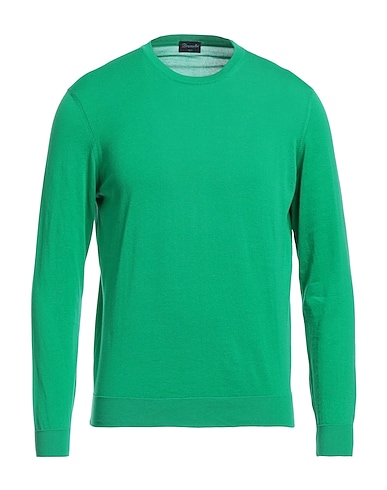 DRUMOHR Jumper Green 100% Cotton