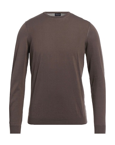 DRUMOHR Jumper Brown 100% Cotton
