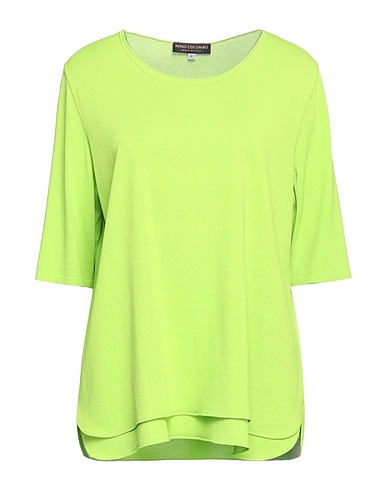 NINO COLOMBO Jumper Lime green 96% Rayon, 4% Meryl® Elite