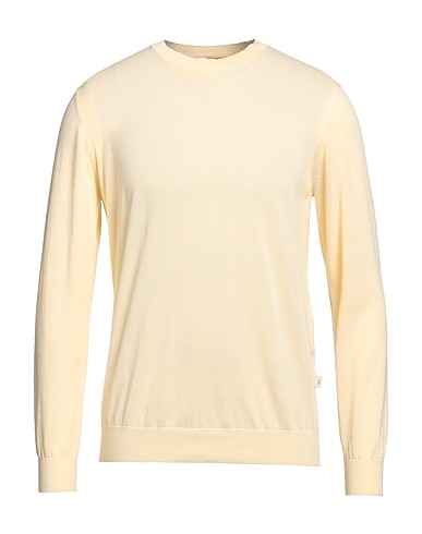 LIU •JO MAN Sweater Pastel yellow 100% Cotton