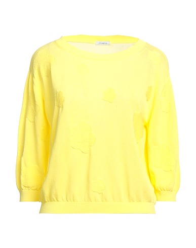 MALO Sweater Yellow 100% Cotton