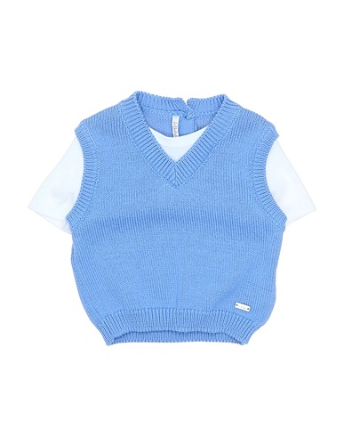 LE BEBÉ Jumper Pastel blue 100% Cotton