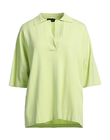 ROBERTO COLLINA Jumper Light green 90% Viscose, 10% Polyester
