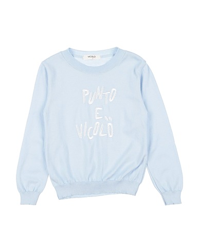 VICOLO Jumper Sky blue 100% Cotton