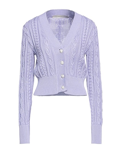 GOLDEN GOOSE Cardigan Lilac 100% Cotton