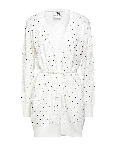 NO SECRETS Cardigan White 100% Viscose