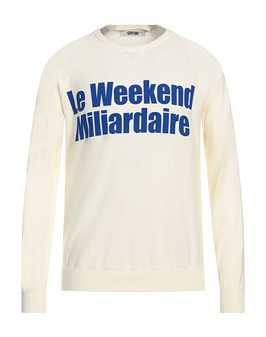 GRIFONI Pullover Off white 85% Cotone, 12% Poliammide, 3% Elastan