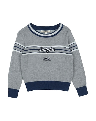 SIVIGLIA Sweater Light grey 50% Viscose, 35% Nylon, 15% Wool