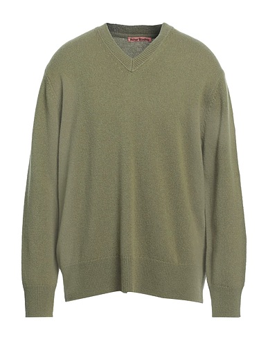 ACNE STUDIOS Jumper Military green 70% Wool, 30% Cashmere