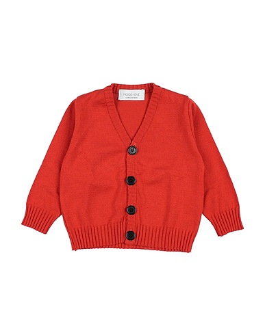 MOOD_ONE Cardigan Rust 50% Cotton, 50% Acrylic
