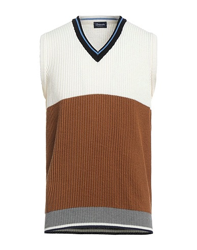 DRUMOHR Maglia Gilet Bianco 100% Cotone