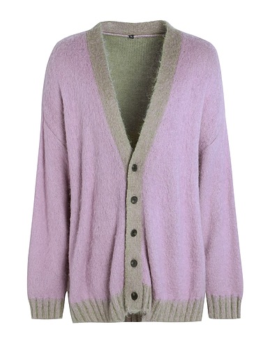 McQ Alexander McQueen Cardigan Mauve 38% Acrylic, 32% Polyamide, 30% Mohair wool, Polyester