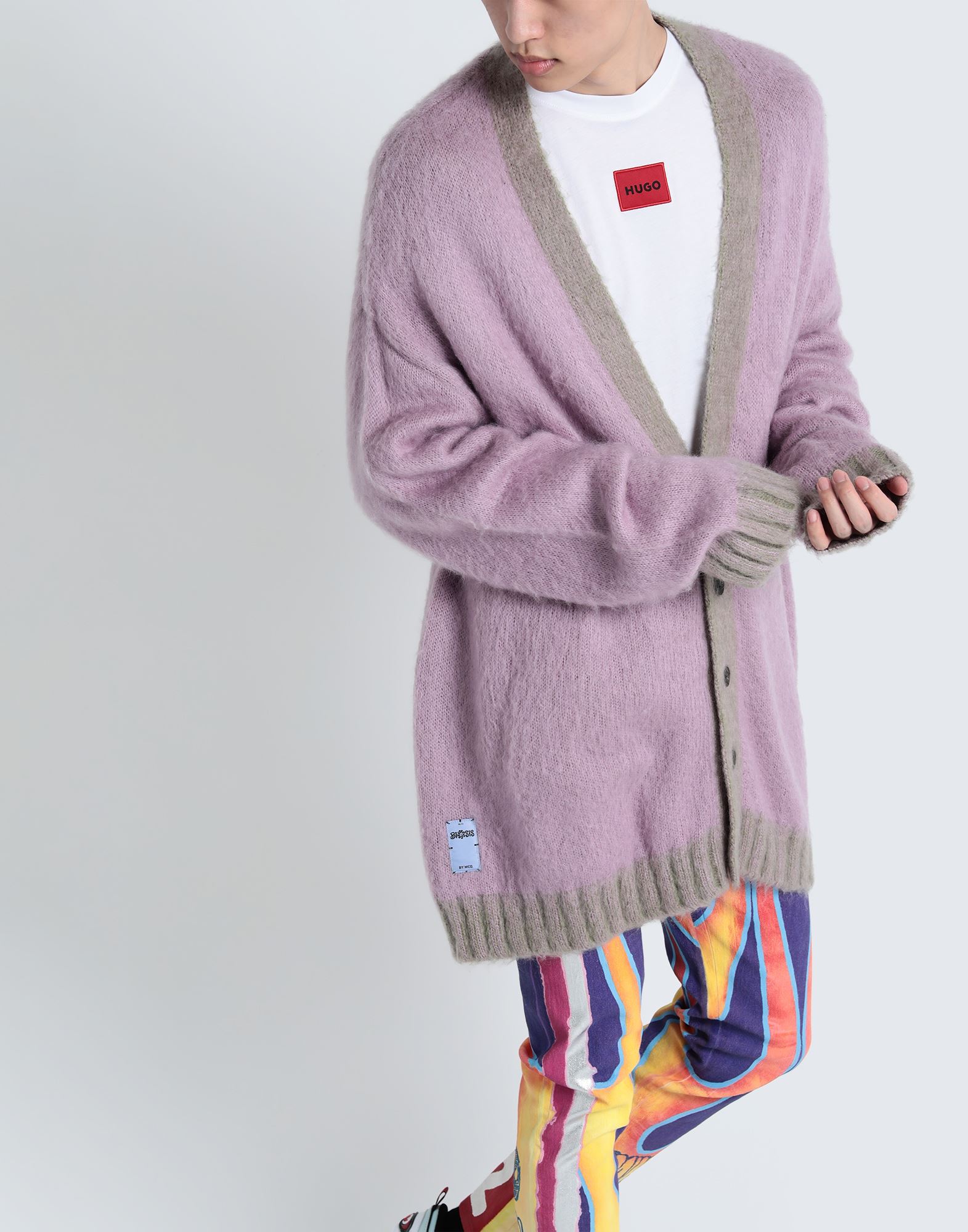 McQ Alexander McQueen ニット＆スウェット | カーディガン モーブ