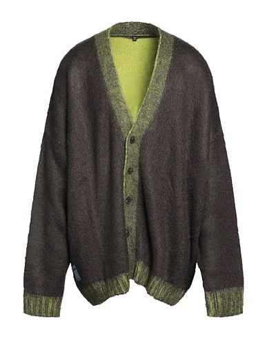 McQ Alexander McQueen カーディガン チャコール アクリル 38% / ナイロン 32% / モヘヤ 30% / ポリエステル