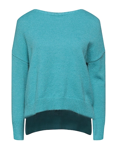 XT STUDIO Jumper Turquoise 30% Nylon, 25% Acrylic, 25% Wool, 20% Mohair wool