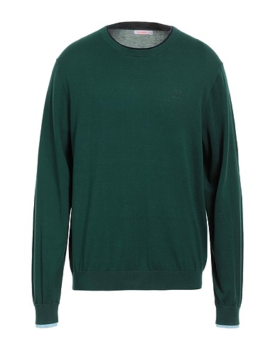 SUN 68 KNITWEAR Dark green 100% Cotton