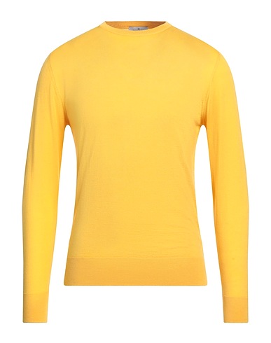 SONRISA Pullover Giallo 60% Lana Merino, 30% Seta, 10% Cachemire