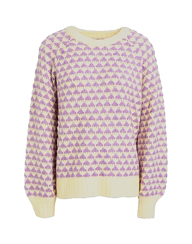 ONLY Jumper Yellow 56% Polyester, 43% Acrylic, 1% Elastane