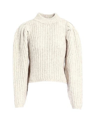 ONLY Polo neck Ivory 57% Acrylic, 20% Polyester, 15% Nylon, 8% Wool