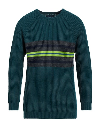 GAUDÌ Jumper Dark green 70% Acrylic, 30% Wool