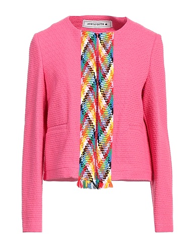 SHIRTAPORTER Giacca Fucsia 65% Cotone, 30% Poliestere, 5% Altre Fibre