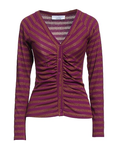 KAOS Cardigan Mauve 79% Viscose, 9% Polyester, 9% Polyamide, 3% Elastane