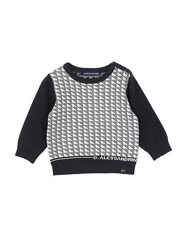 DANIELE ALESSANDRINI Sweater Midnight blue 80% Viscose, 20% Polyamide