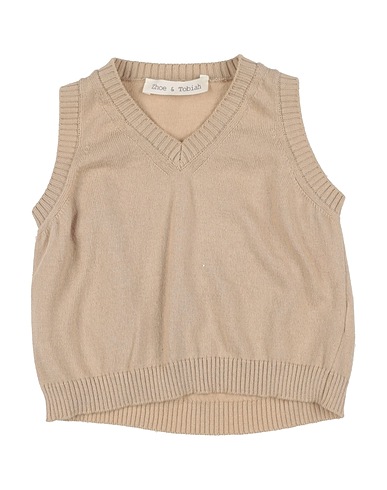 ZHOE & TOBIAH Sleeveless sweater Sand 100% Cotton