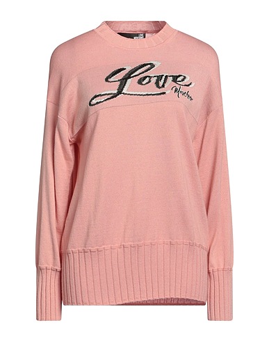 LOVE MOSCHINO Pullover Rosa chiaro 50% Acrilico, 50% Lana, Viscosa, Poliestere