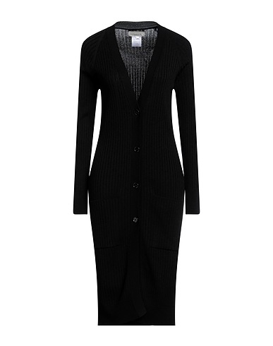 LANEUS Cardigan Black 90% Viscose, 6% Polyester, 2% Elastane, 2% Other Fibres