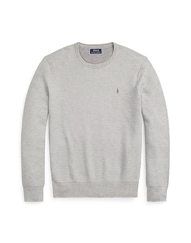 POLO RALPH LAUREN Pullover Grigio 100% Cotone
