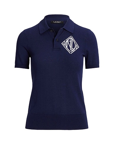 LAUREN RALPH LAUREN Jumper Midnight blue 60% Cotton, 40% Modal
