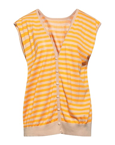 MEIMEIJ Cardigan Orange 100% Cotton