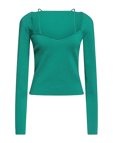 GAUGE81 Pullover Verde smeraldo 87% Lana Merino, 13% Meryl® Elitè