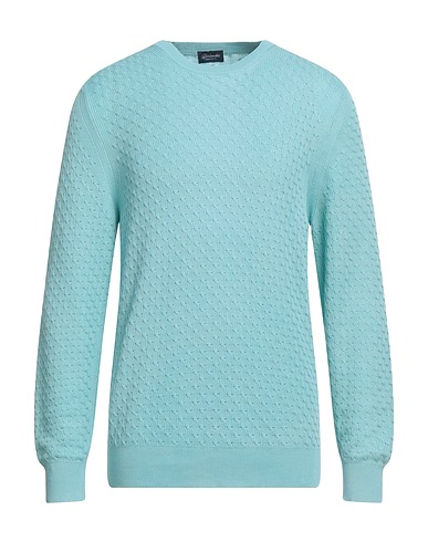 DRUMOHR Sweater Turquoise 100% Cotton