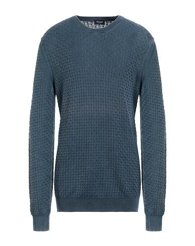 DRUMOHR Jumper Slate blue 100% Cotton