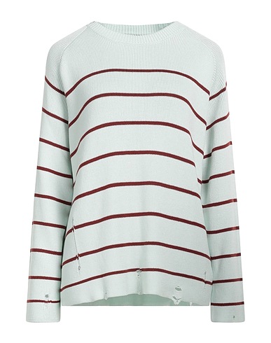 ROBERTO COLLINA Pullover Celeste 100% Cotone