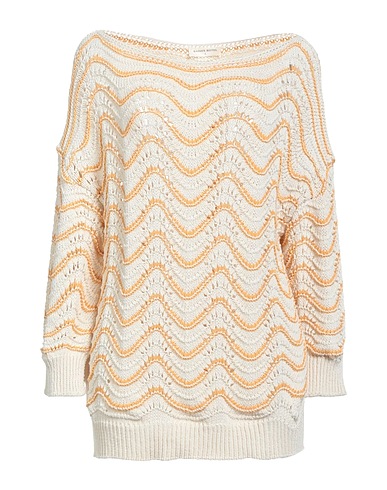 MAISON HOTEL Sweater Ivory 50% Cotton, 50% Polyester
