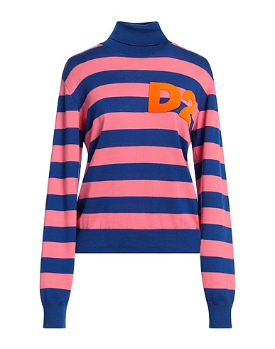 DSQUARED2 Dolcevita Blu china 100% Lana Vergine