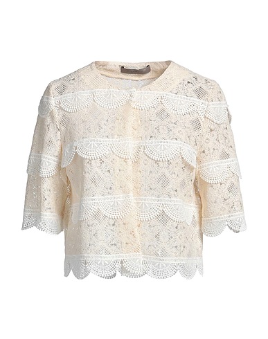 D.EXTERIOR Cardigan Cream 100% Polyester