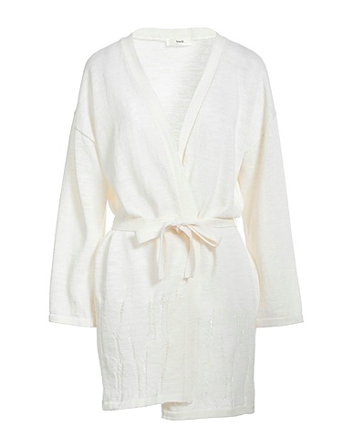 SUOLI Cardigan White 55% Linen, 45% Polyester